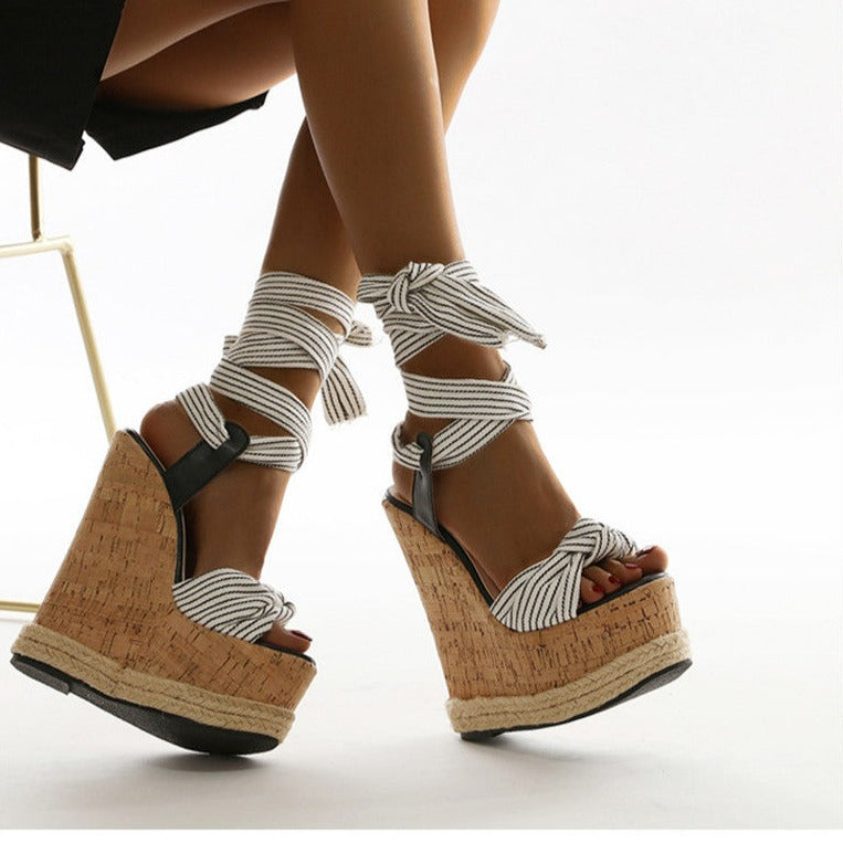 Wiled Wedges Sandals